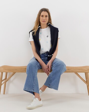 Embroidered Cotton T-Shirt