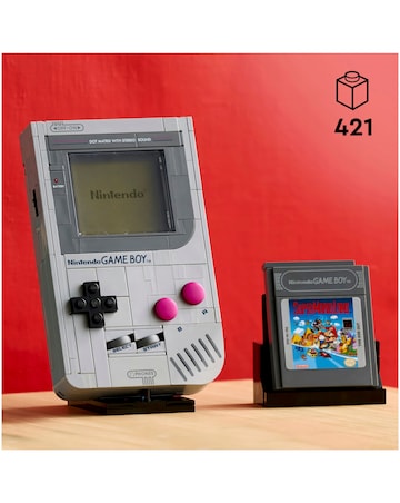 LEGO Game Boy Model Building Kit, Gamer Gift for Adult Nintendo Fans 72046