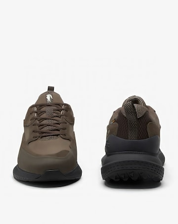 Lacoste L003 Evo Trainers - Dark Brown