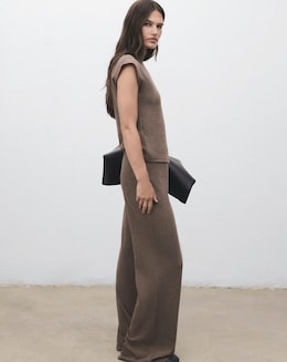 Mango Relaxed Falre Trousers