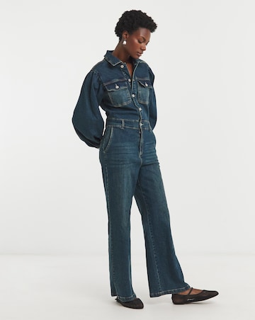 Indigo Denim Jumpsuit