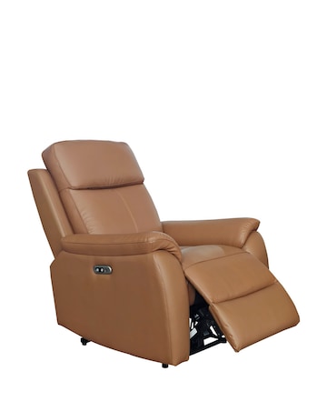 Aspire Kingsmere Leather Power Recliner Armchair