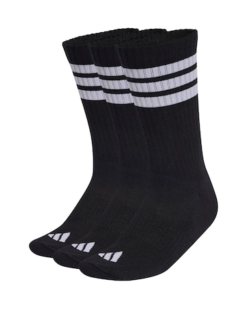 adidas 3 Stripes 3 Pack Crew Socks