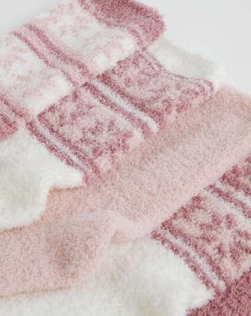 Pretty Secrets (5 Pair Pack) Fluffy Socks