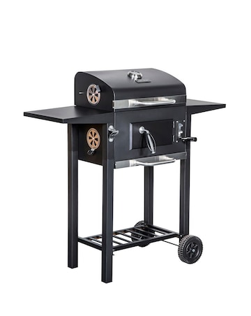 George Foreman Large Smoker Charcoal BBQ