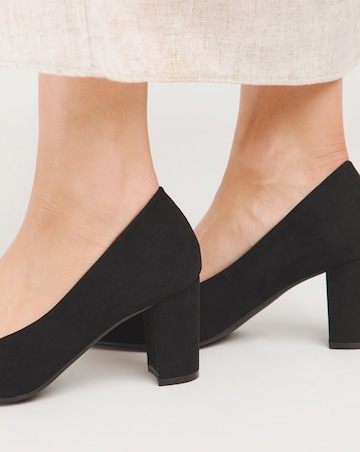 Dorothy Comfort Flexible Court Shoe - Wide Fit (E)