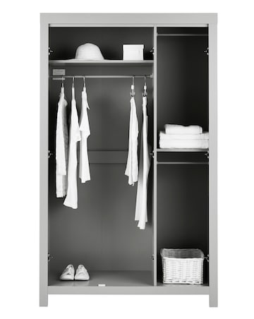 Dakota 3 Door Mirrored Wardrobe