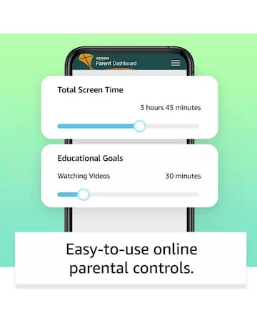 Amazon Fire 7 (2022) Kids Edition 7in 16GB Age 3-7 Tablet - Purple