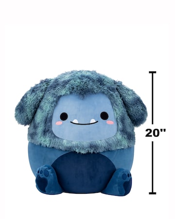 Squishmallows Jumbo Plush 20in - Dani Navy Blue Bigfoot