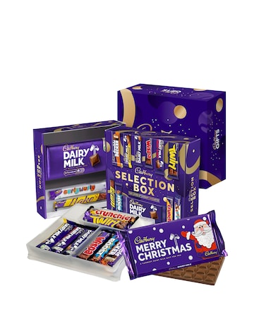Cadbury Merry Christmas Chocolate Selection Gift Box