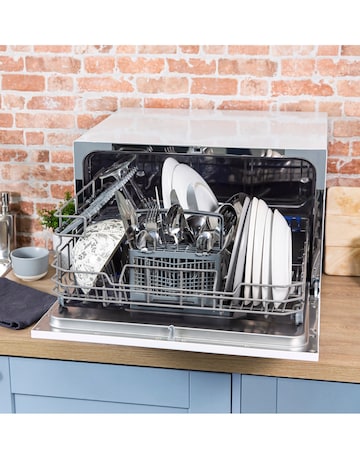 Russell Hobbs RHTTDW6W Table Top Dishwasher - White