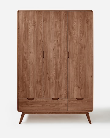 Oslo 3 Door 2 Drawer Wardrobe