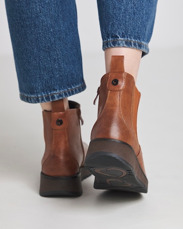 Heavenly Feet Rolo Chelsea Boot Extra Wide EEE Fit