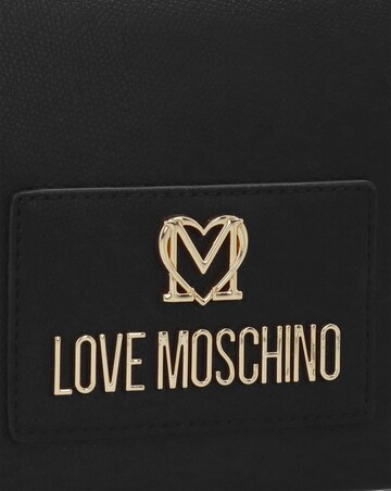 Love Moschino Cord Trick Black Shoulder Bag