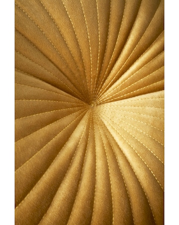 Catherine Lansfield Round Velvet Cushion