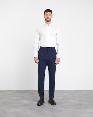 BOSS Slim Fit Check Suit Trouser