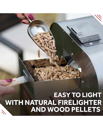 George Foreman 12'' Wood Pellet Pizza Oven