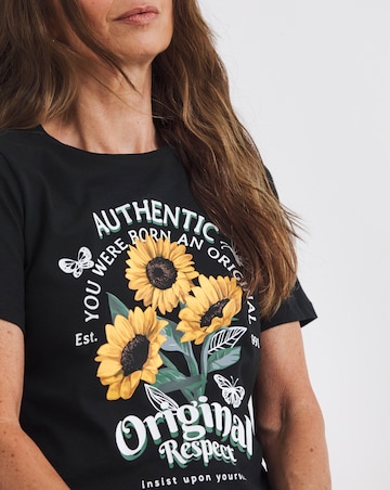 Joe Browns Magnificent Sunflower Jersey Tee