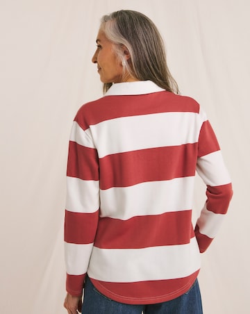 Julipa Pure Cotton Rugby Sweatshirt Top