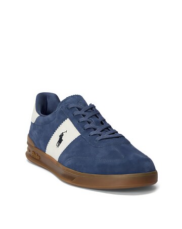 Polo Ralph Lauren Heritage Aera Trainers - Navy Cream
