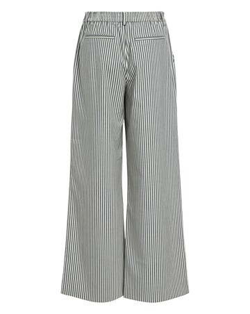 OBJECT Stripe Wide Leg Trouser