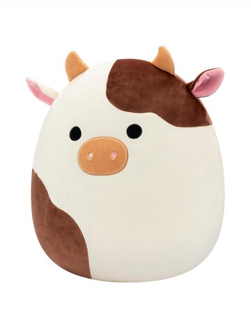 Squishmallows Large Plush 16in - Ronnie Cream and Brown Cow