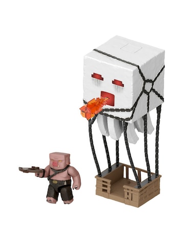 Minecraft Blast Attack Ghast Action Figure Set