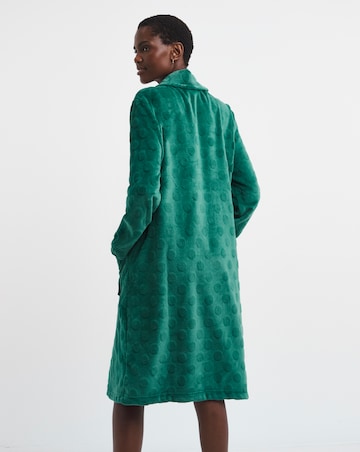 Pretty Secrets Button Fleece Dressing Gown