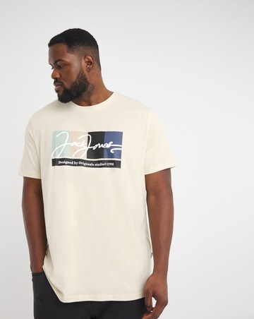 Jack & Jones Portland Block Branding Tee