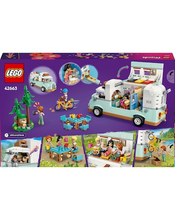 LEGO Friends Friendship Camper Van Adventure Toy Set 42663