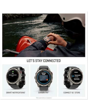 Garmin Fenix 8 Pro AMOLED 47mm Smart Watch - Graphite/Black