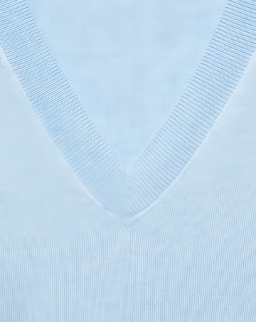 Mango V Neck Lightweight Sweater