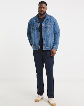 Cotton Knitted Crew Neck Jumper Long