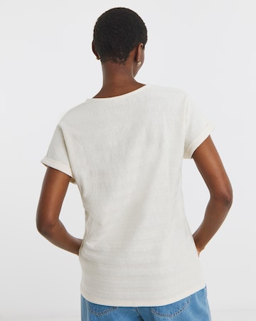 Textured Short Sleeve T-Shirt