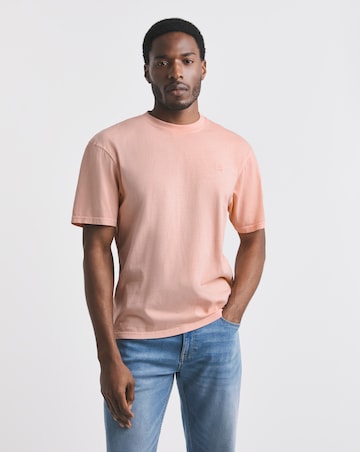 Union Garment Dyed T-Shirt- Washed Coral