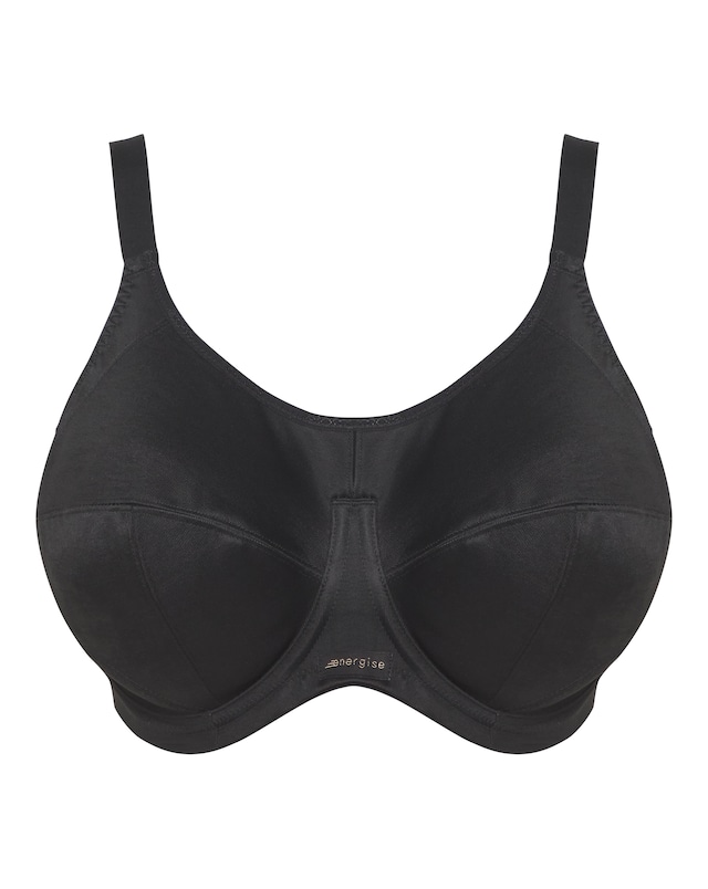 Elomi Energise High Impact Wired Sport Bra Black