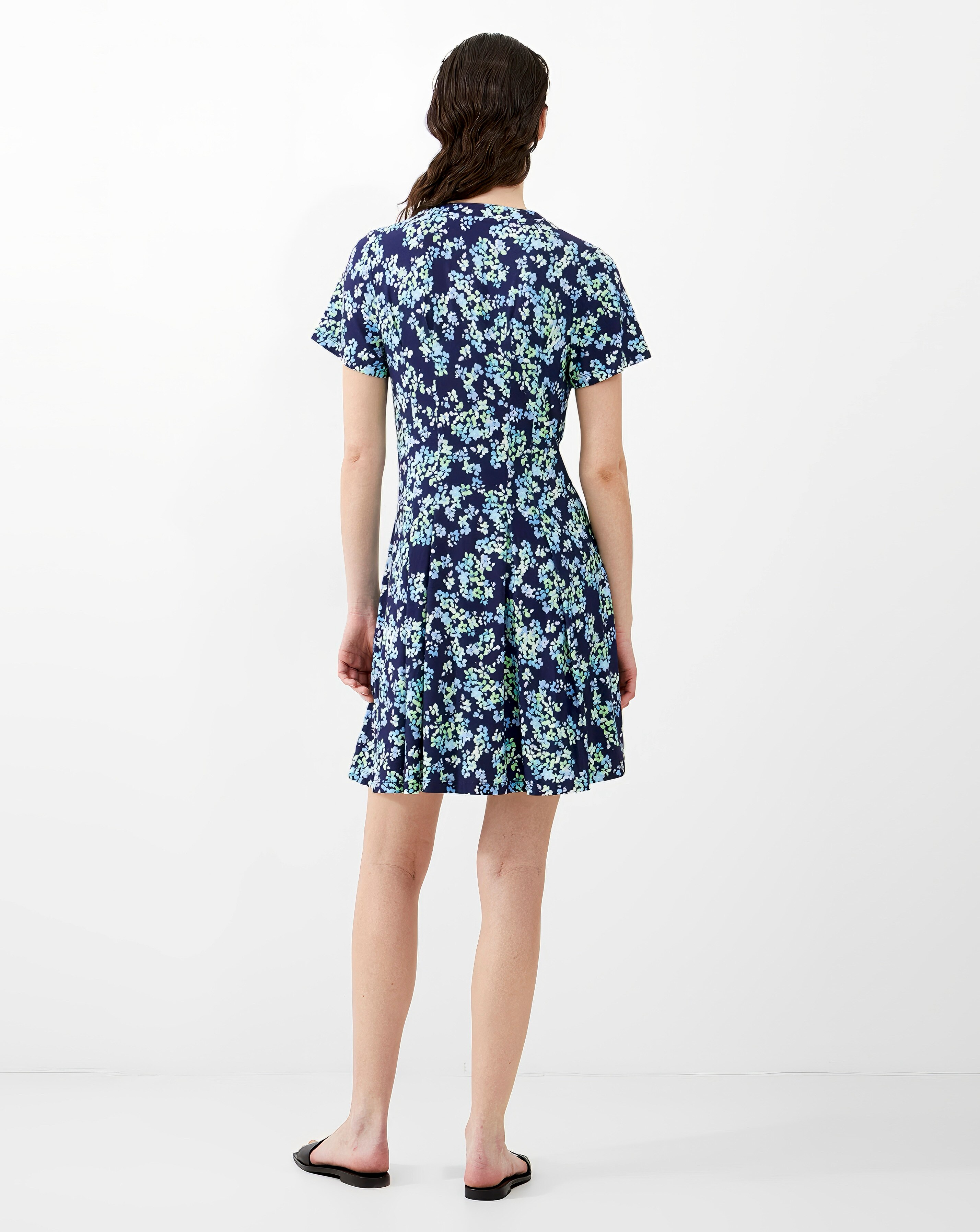 French Connection Benedetta Meadow V-neck Dress | JD Williams