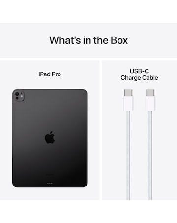 Apple iPad Pro (M4, 2024) 13inch Ultra Retina XDR Wi-Fi 512GB - Space Black