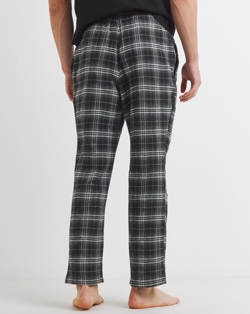 2 Pack Woven Check Pyjama Bottoms