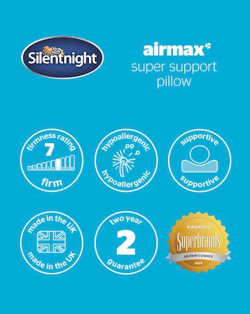 Silentnight 2 Pack Airmax Super Support Pillow