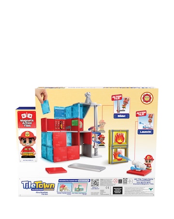 Tile Town Fire Station Tile Set