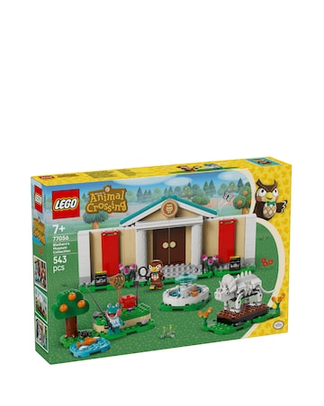 LEGO Animal Crossing Blathers's Museum Collection Model Kit, Building Set 77056