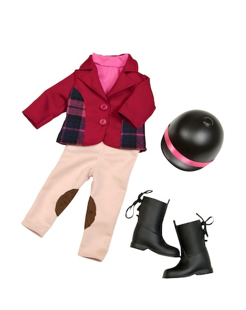 Our Generation Deluxe Lilly Anna Doll with Book