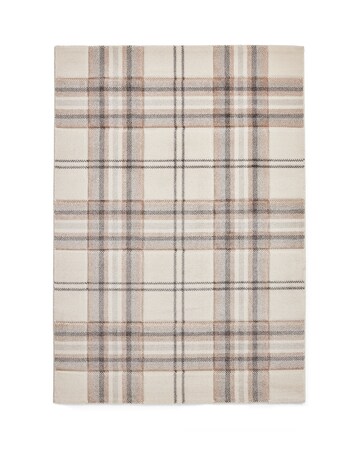 Catherine Lansfield Kelso Check Rug