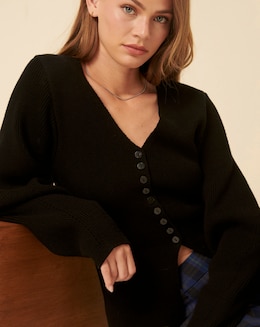 Nobody's Child Barrel Sleve Cardigan