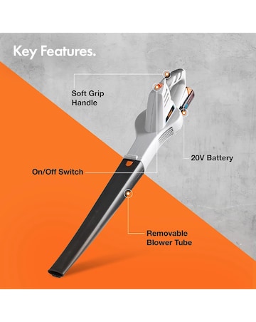 VonHaus - 20v MAX Li-ion Cordless Blower