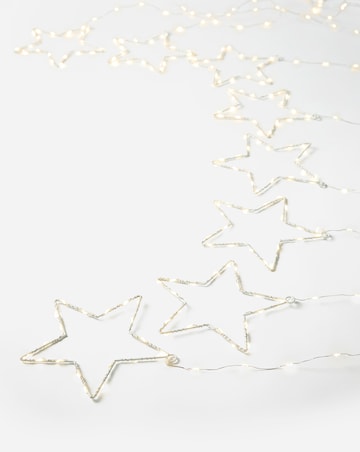 Warm White Star LED Window Lights