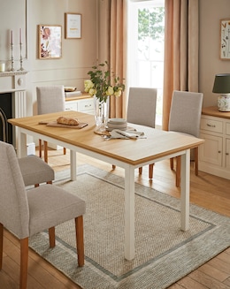 Julipa Ashford Extending 6 to 8 Seater Dining Table
