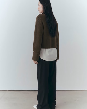 Mango Botonet Round Neck Sweater