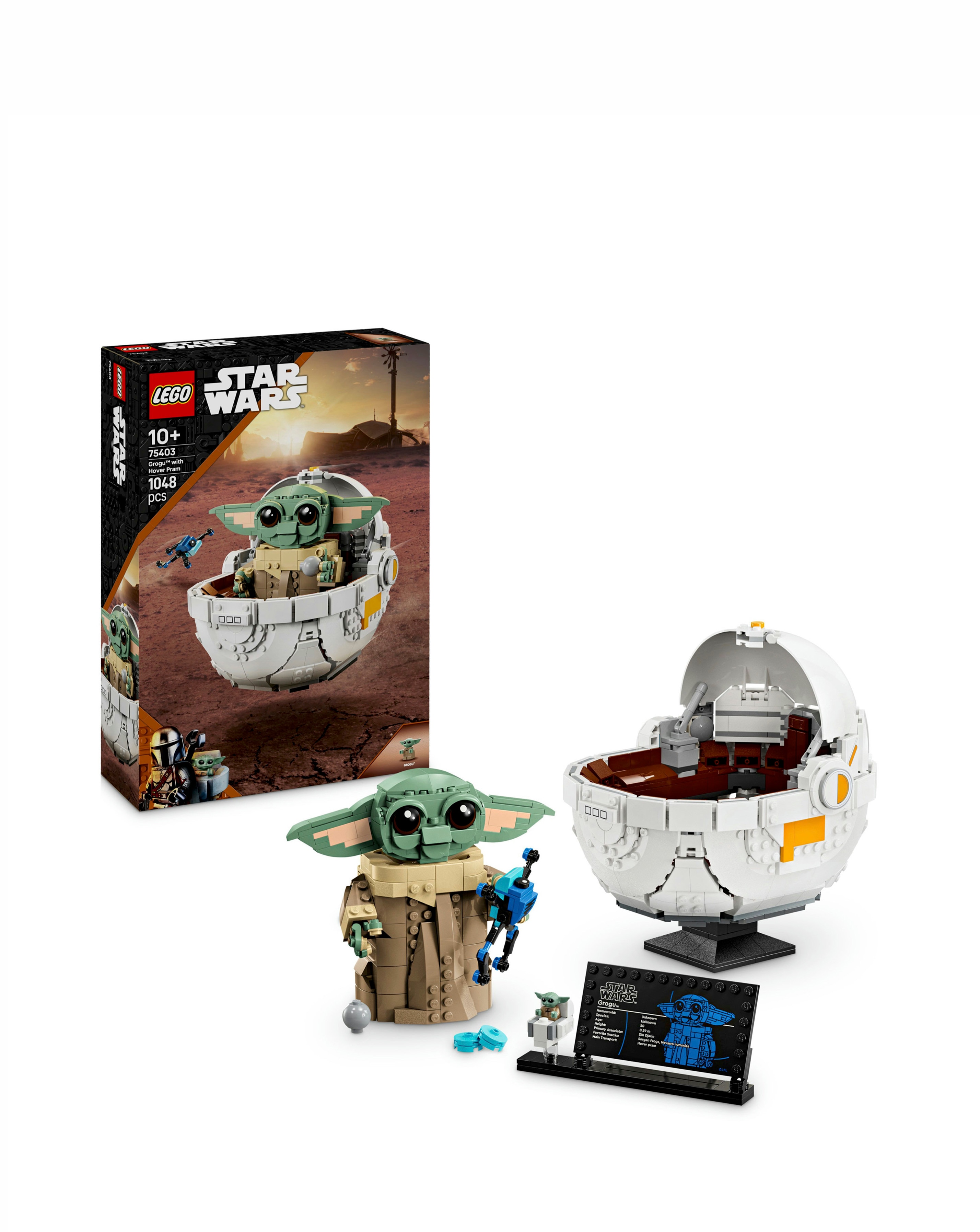 LEGO Star Wars Grogu with Hover Pram 75403